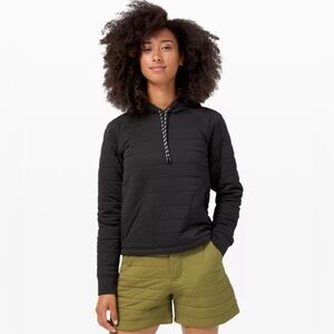 Lululemon Dynamic Movement Hoodie Women's Size 4 Black Water Repellant